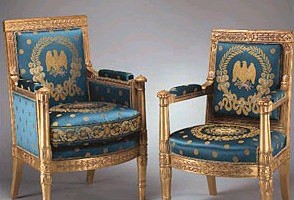 Two gorgeous Bellange chairs