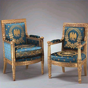 Two gorgeous Bellange chairs