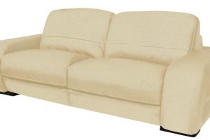 Diego Leather Loveseat