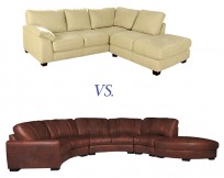 Contempo Sofa products are upholstered in either leather or microfiber. How will you know which is right for you?