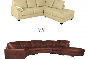 Contempo Sofa products are upholstered in either leather or microfiber. How will you know which is right for you?